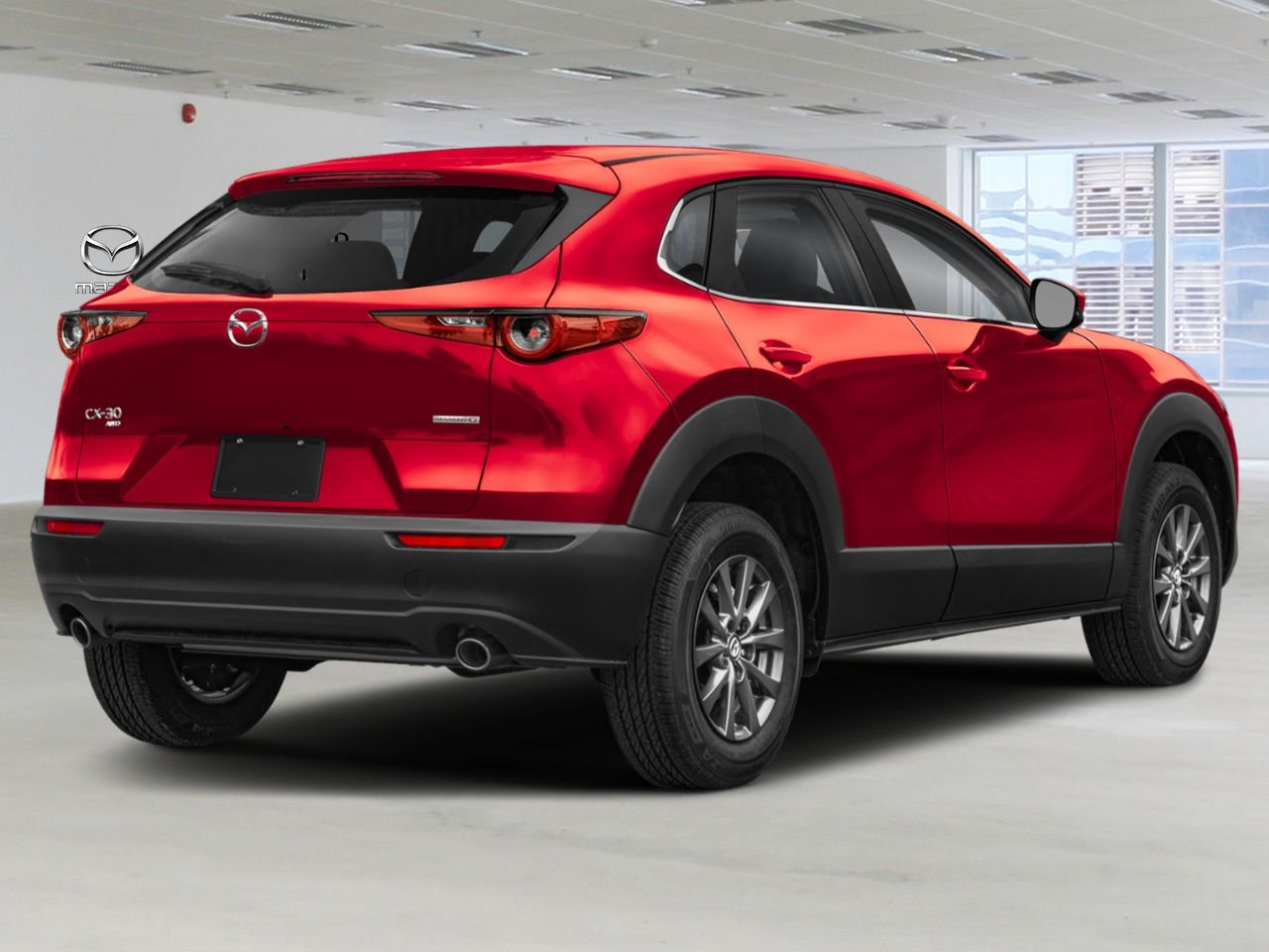 MAZDA CX-30 26126 | GX TI 2026 Rouge vibrant cristal métallisé Val-d'Or - photo #1