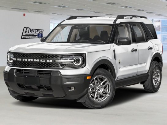 2026 Ford Bronco Sport 2026 Space White Metallic