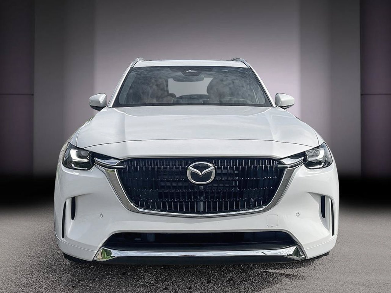 Mazda CX-90 hybride rechargeable JM3KKEHA1T1408686 2026 Blanc rhodium métallisé Mirabel - photo #1