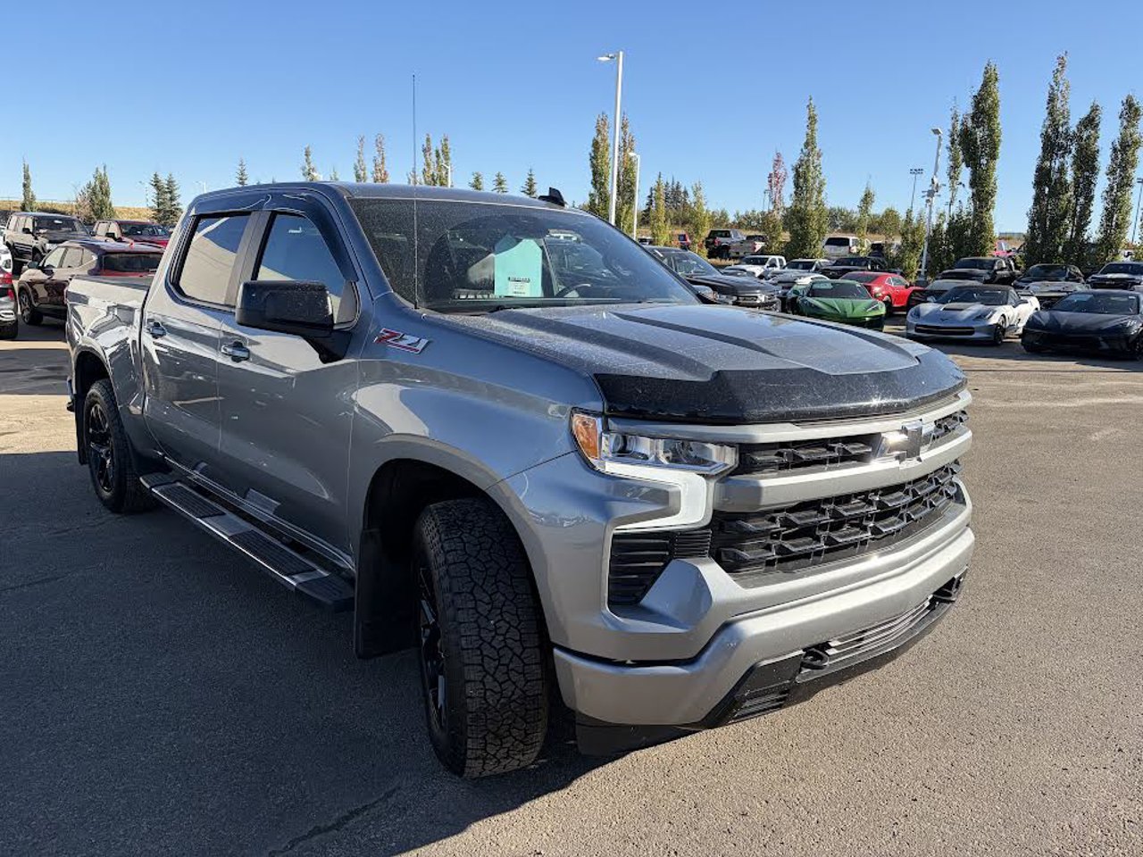 2024 Chevrolet Silverado 1500 4WD Crew Cab 147 RST Grey Sherwood Park - photo #1