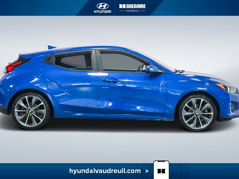 Hyundai Veloster 2020 Bleu Blainville - photo #12