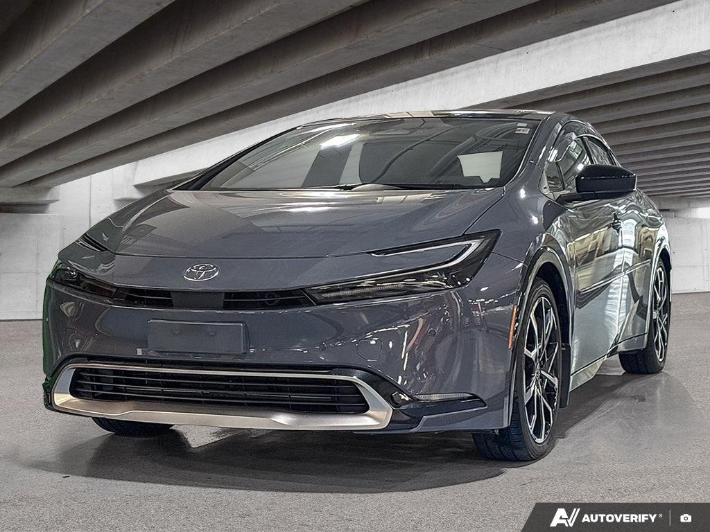2025 Toyota Prius Plug-In Hybrid S2501808 | XSE, previously a demo Guardian Gray Edmonton - photo #0