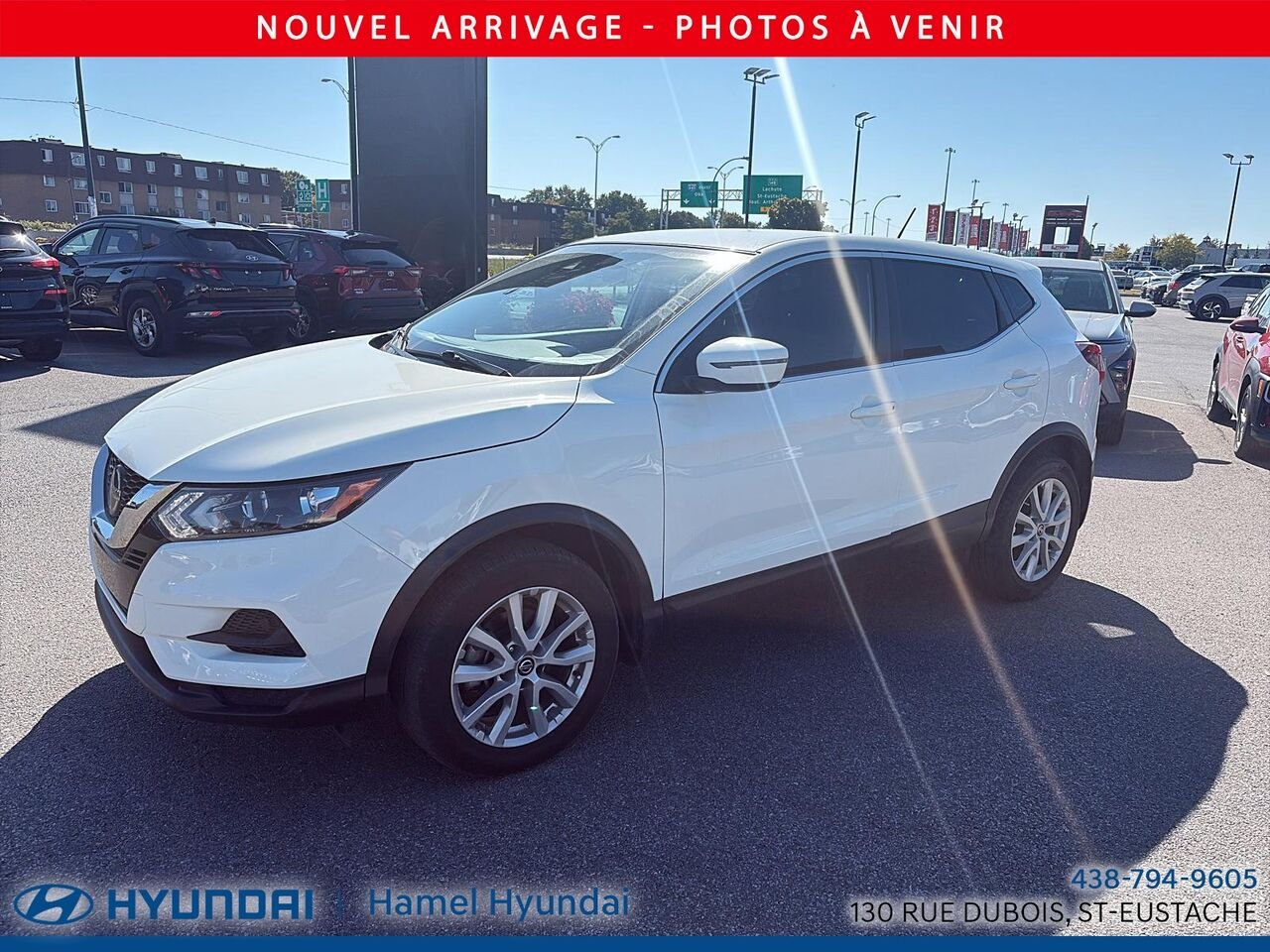 Nissan Qashqai 2023 Blanc Saint-Eustache - photo #2