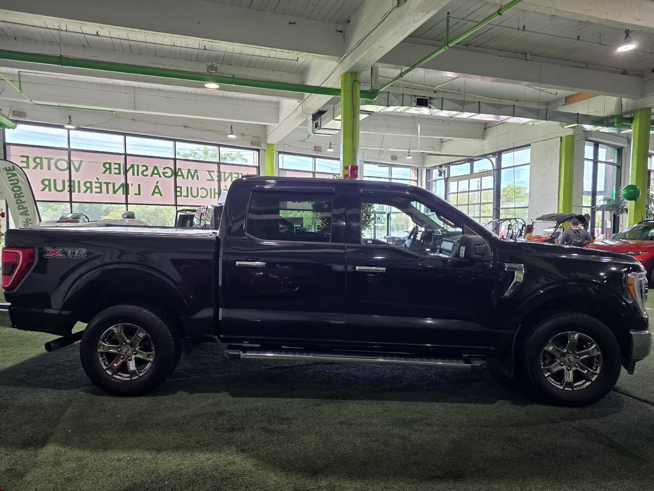 2021 Ford F-150 Black  - photo #6