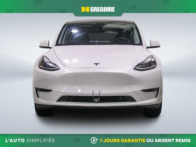 Tesla Model Y Long Range AWD AUTO AC CUIR TOIT NAV CAM RECUL BLE 2023 Blanc
