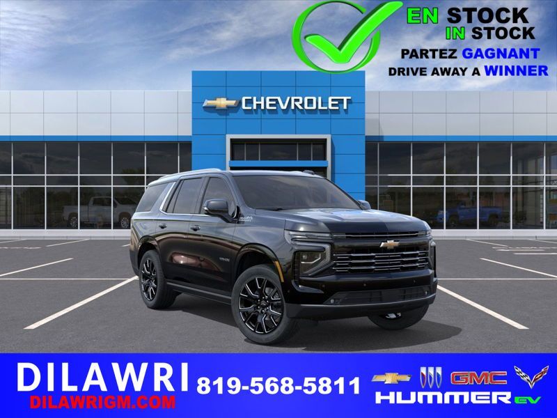 Black 2026 Chevrolet Tahoe SUV / Crossover Four-Wheel Drive Automatic