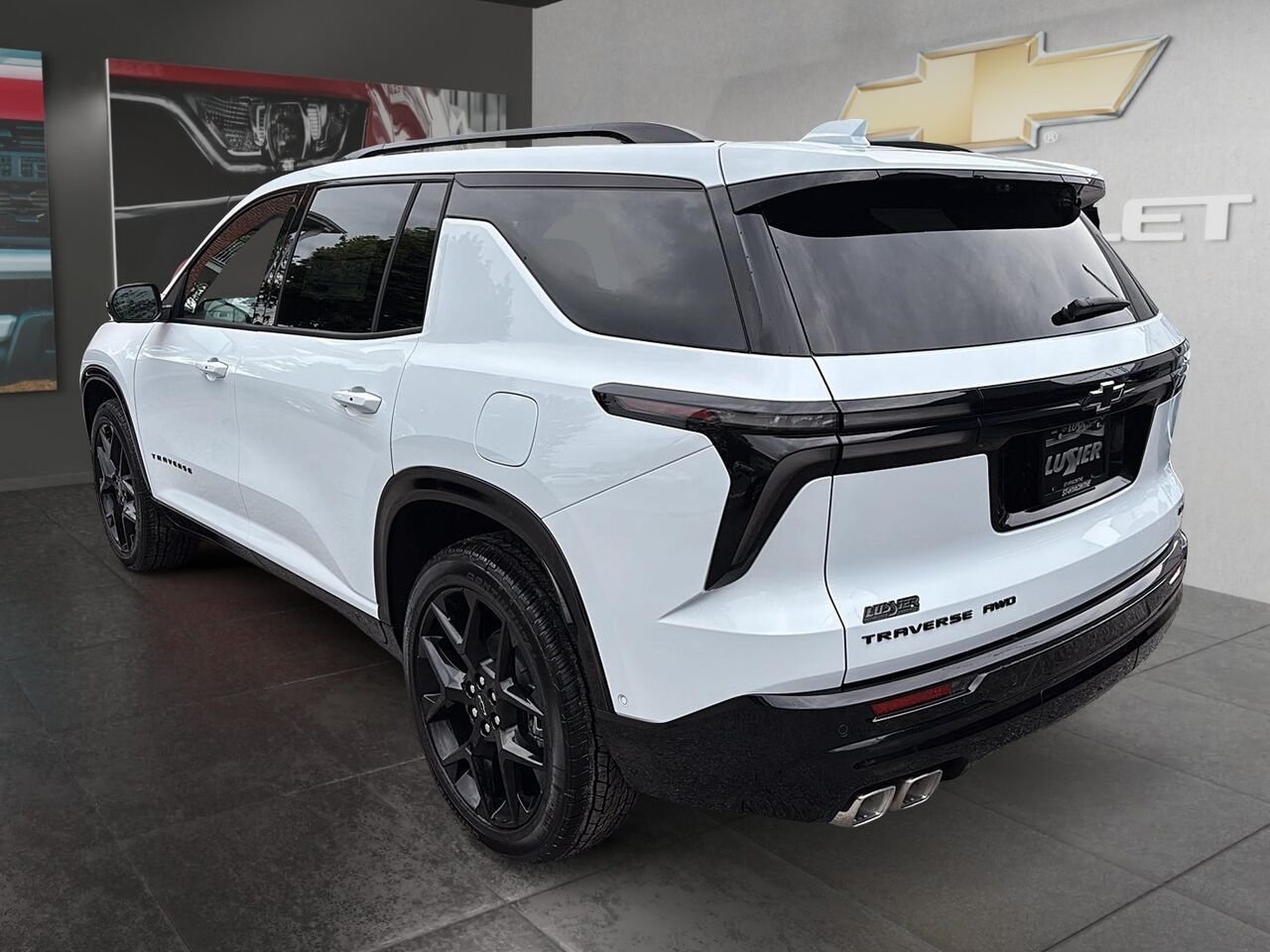 CHEVROLET Traverse RS 2026 BLANC POLAIRE, TRIPLE COUCHE Saint-Hyacinthe - photo #3
