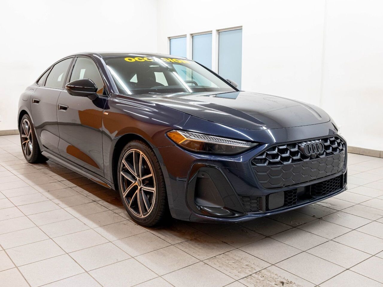 Audi A5 PROGRESSIV QUATTRO *TOIT* NAV CUIR REG ADAPT HUD 2025 Bleu Saint-Jérôme - photo #9