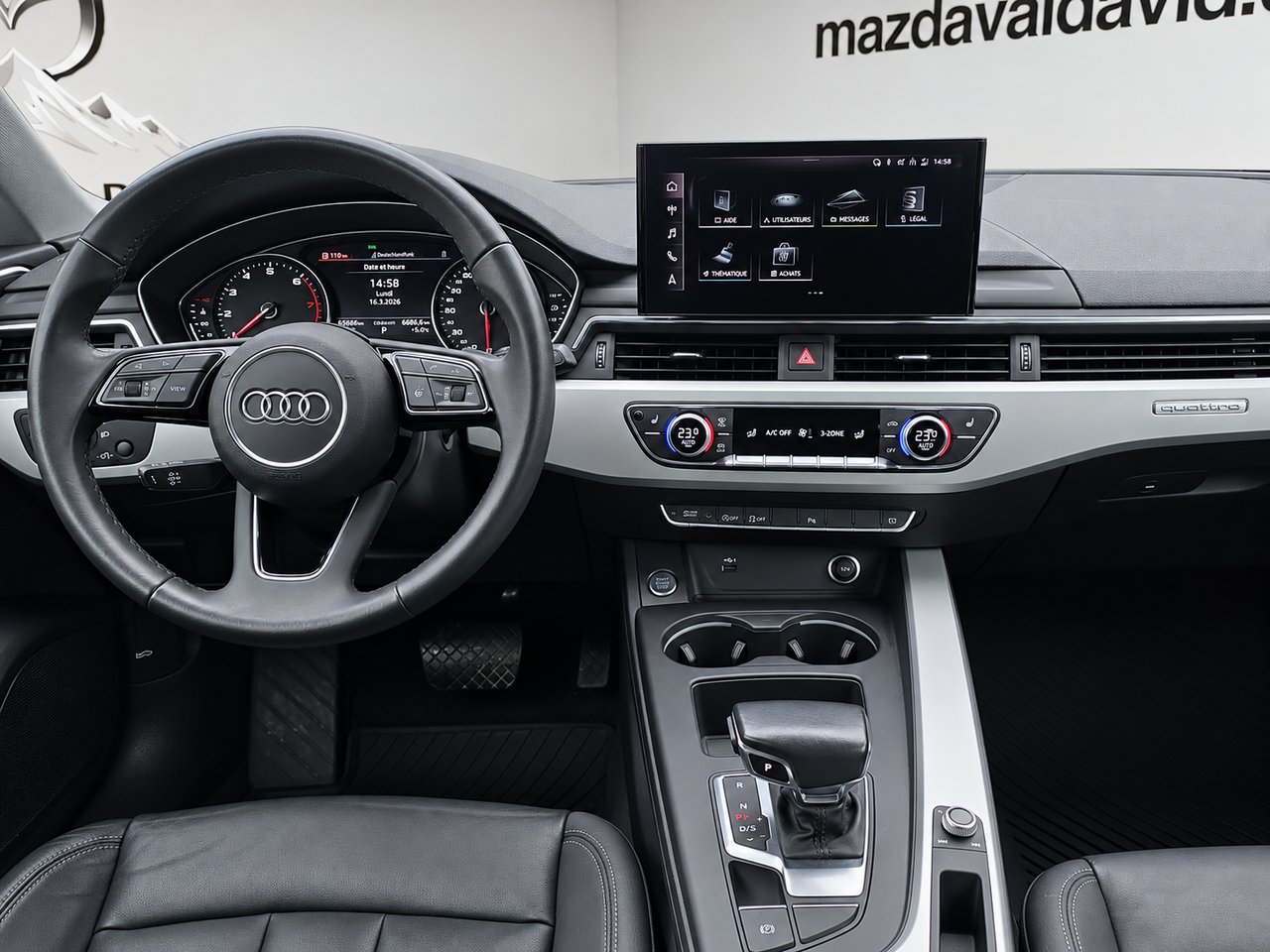 2023 Audi A5 Sportback 2.0T Sportback Komfort Quattro Black Val-David - photo #12