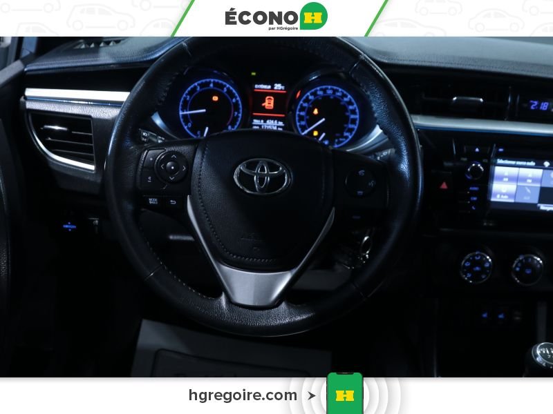 Toyota Corolla 727920B | S GR ELECT 2015 Blanc Laval - photo #13