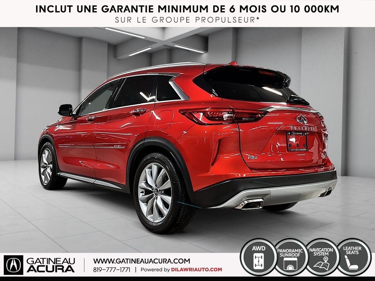 INFINITI QX50 Sensoriel AWD 2020 Rouge Gatineau - photo #17