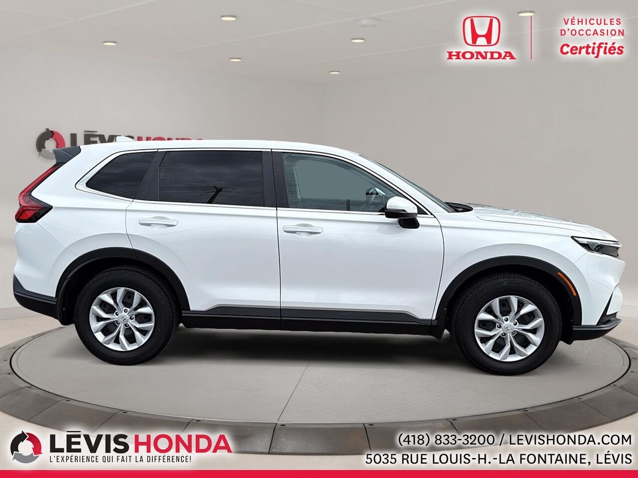 2024 Honda CR-V LX-B AWD LX-B TI White Lévis - photo #6