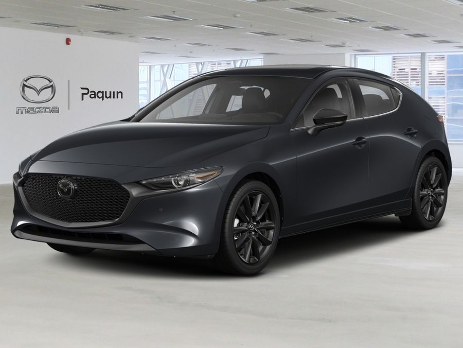 Mazda Mazda3 Sport GT avec moteur turbo BA TI i-ACTIV 2026 Noir de jais mica