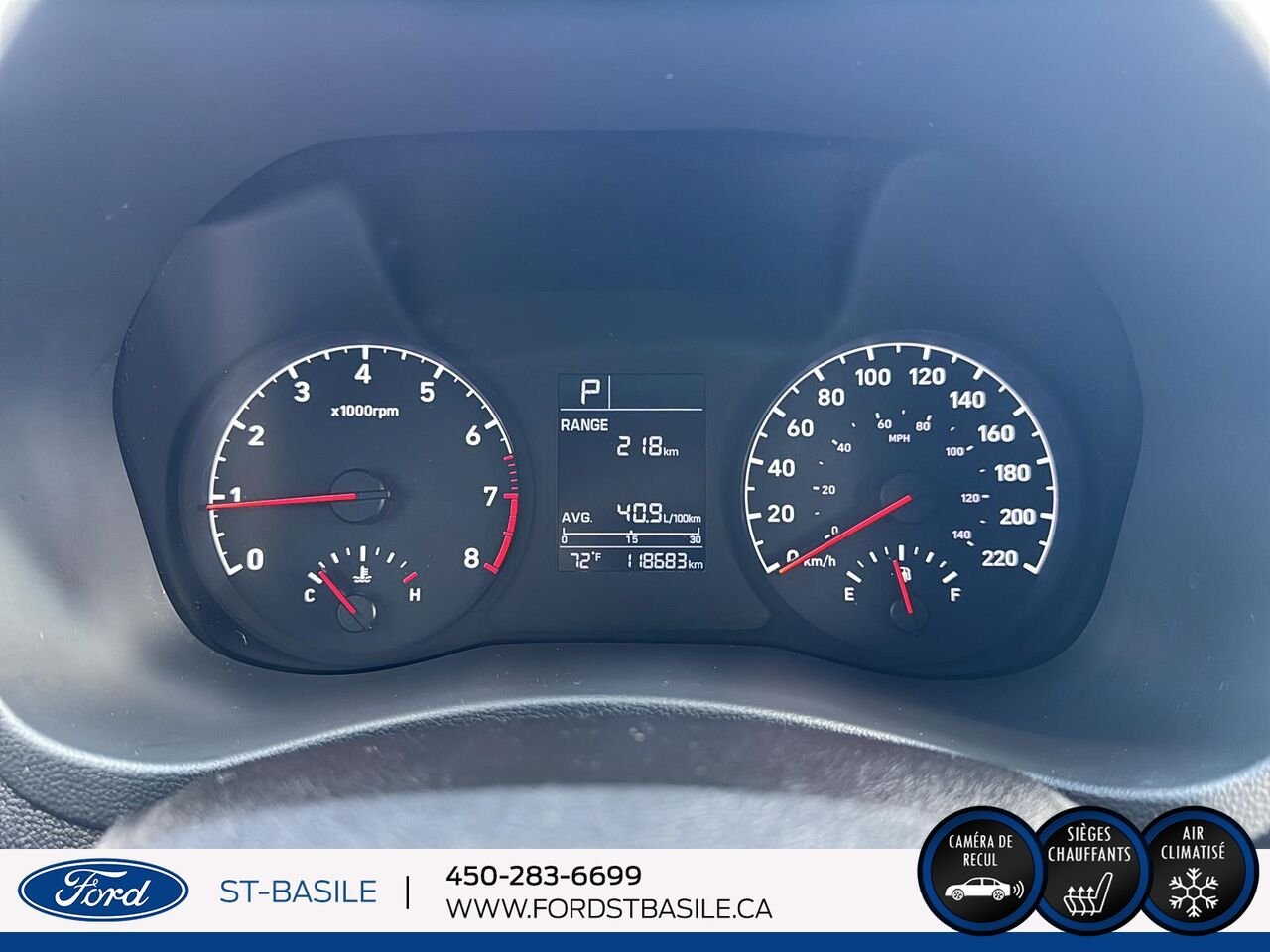 2019 HYUNDAI ACCENT Red Saint-Basile-le-Grand - photo #21