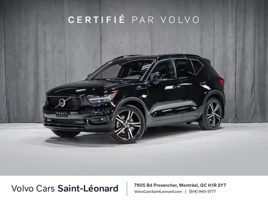 Volvo XC40 T5 R-DESIGN ADVANCED 2021 Noir