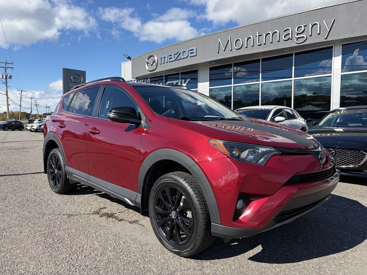 Toyota RAV4 XLE TI 2018 Rouge Montmagny - photo #0