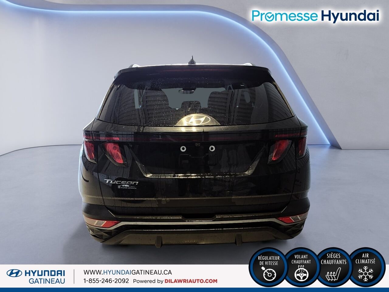 2023 Hyundai Tucson Black Gatineau - photo #2