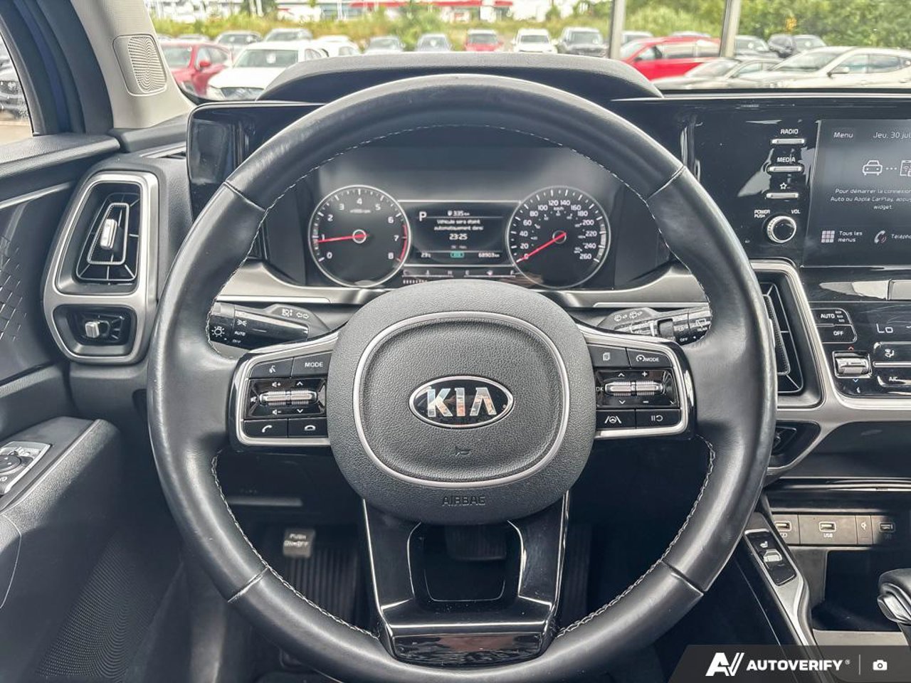 Kia Sorento 5XYRGDLCXMG020417 2021 Bleu Mirabel - photo #16