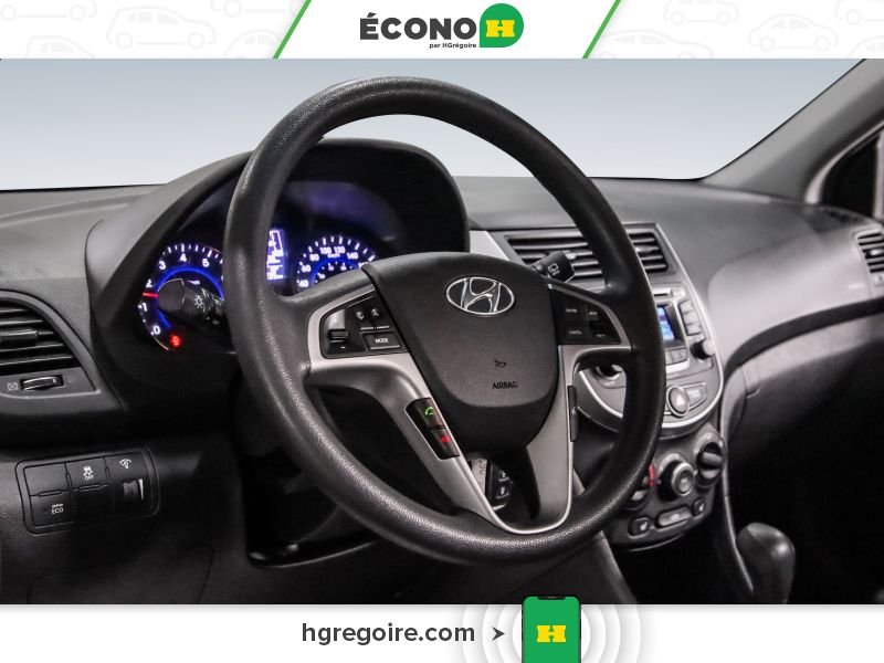 2016 Hyundai Accent Black Saint-Eustache - photo #7