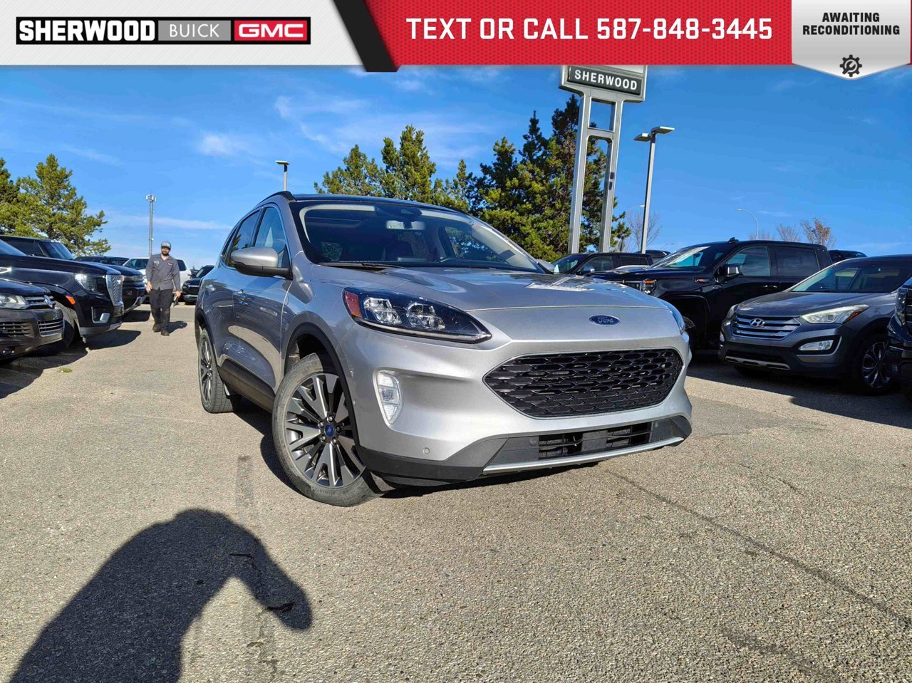 2020 Ford Escape Titanium Hybrid AWD Grey Sherwood Park - photo #0
