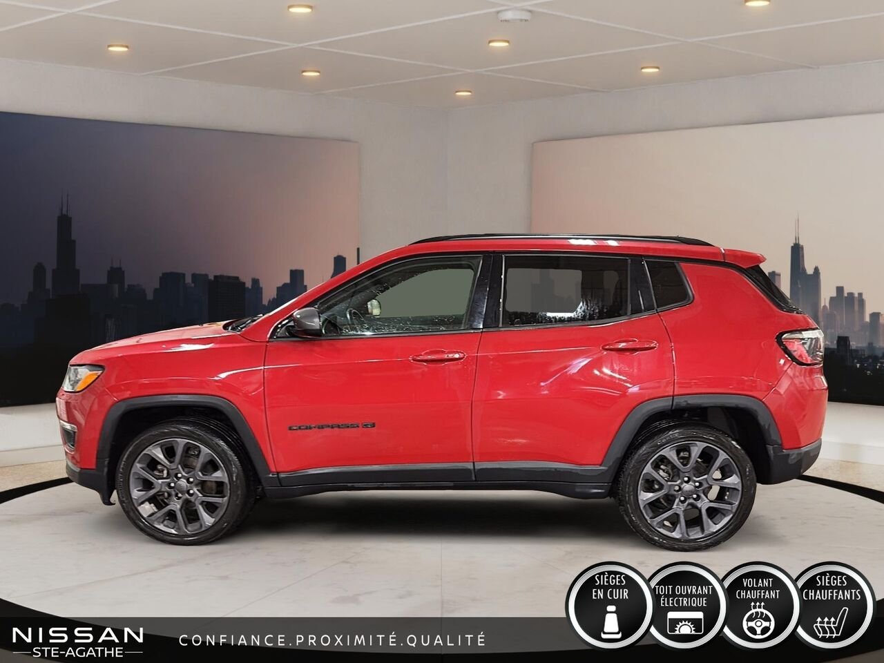 Jeep Compass 2021 Rouge Ste-Agathe des Monts - photo #4