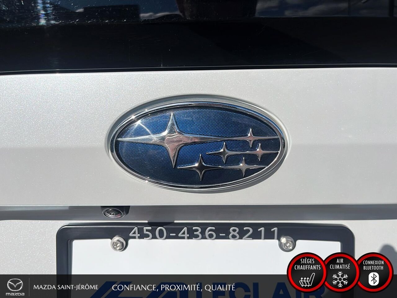 Subaru Solterra AWD | 100 % ÉLECTRIQUE | APPLE CARPLAY | EYESIGHT | DÉMARREUR À DISTANCE 2023 Blanc Saint-Jérôme - photo #7