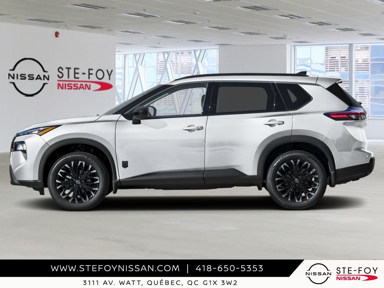 2026 NISSAN Rogue Everest White Tricoat Pearl Ste-Foy - photo #2