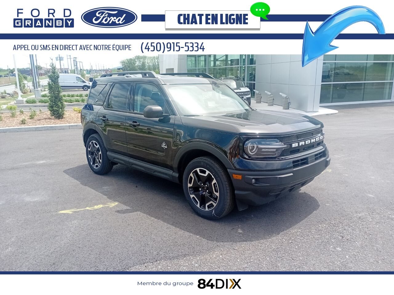 Ford BRONCO SPORT 2024 Noir Granby - photo #0