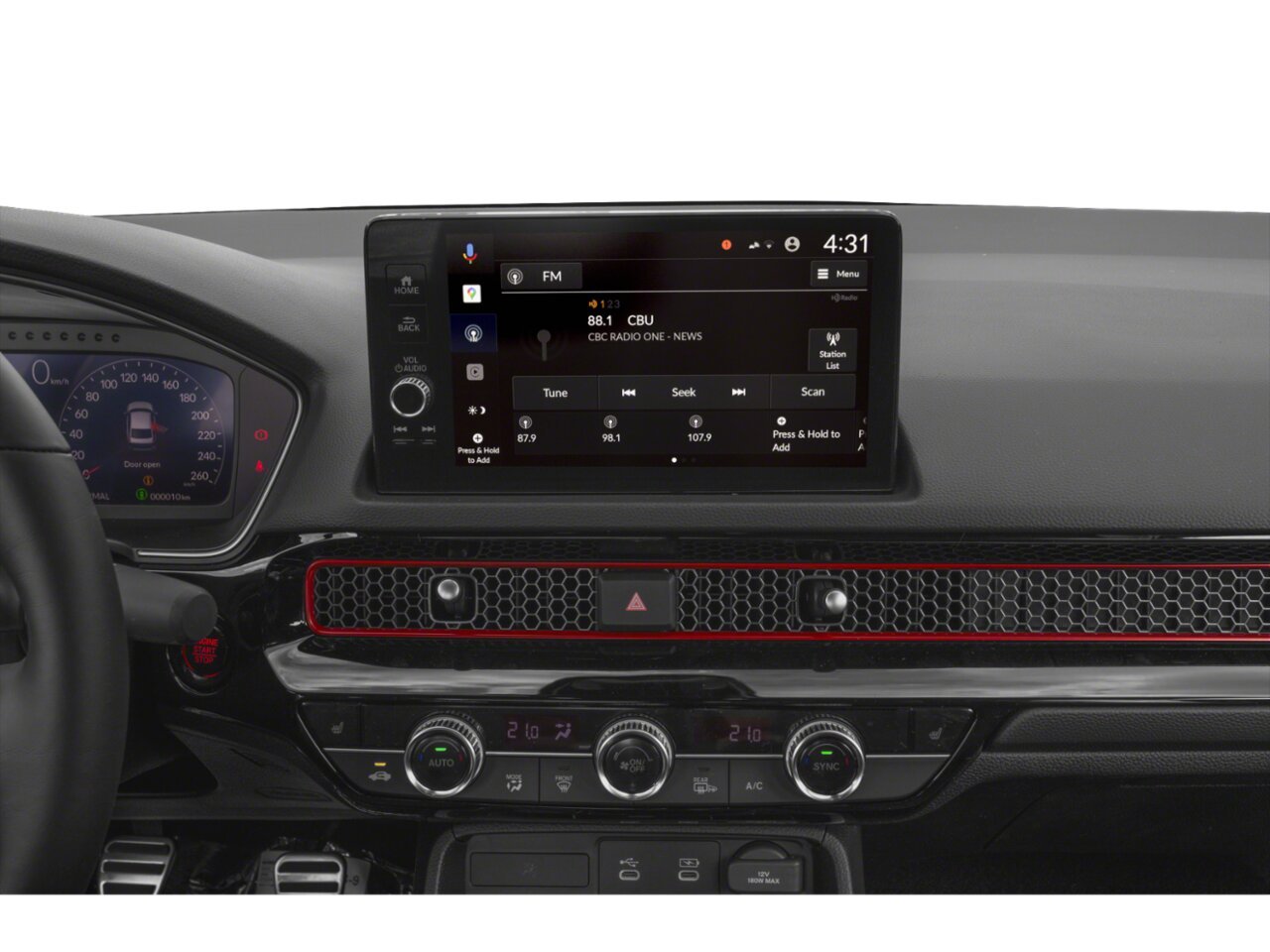 2026 Honda Civic Si Sedan Manual Rouge rallye Ottawa & Gatineau - photo #8