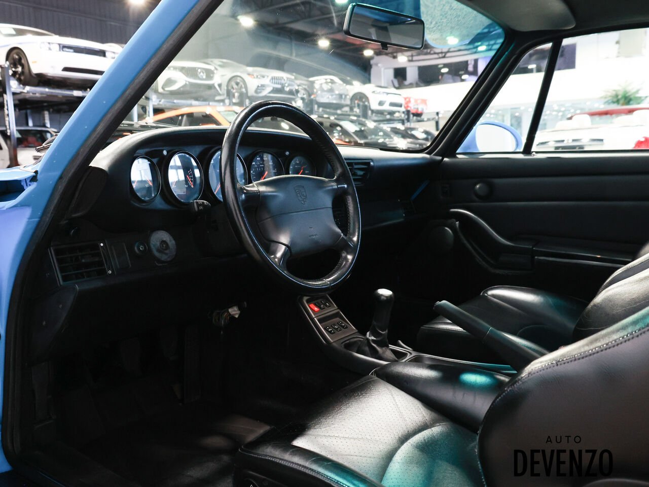Porsche 993 1996 Bleu Saint-Eustache - photo #8