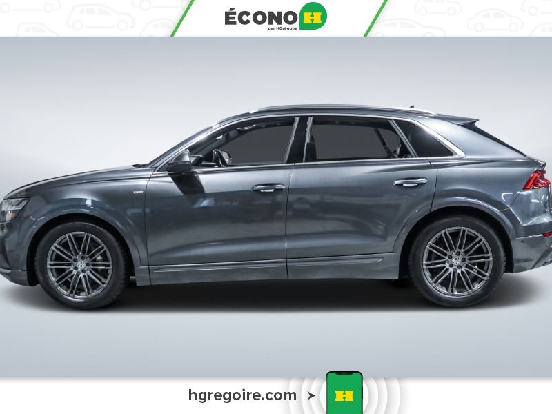 Audi Q8 2020 Gris Saint-Eustache - photo #4