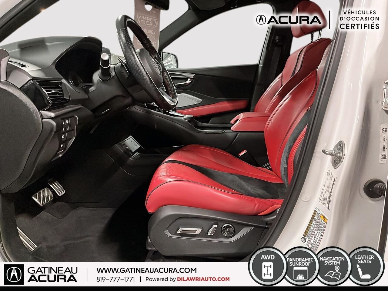 Acura RDX A-Spec SH-AWD 2023 Blanc Gatineau - photo #24