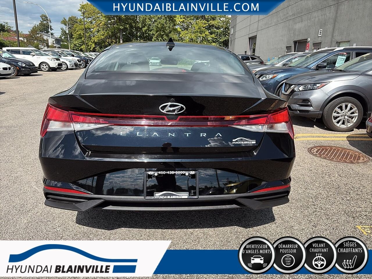 2021 Hyundai Elantra Black Blainville - photo #4