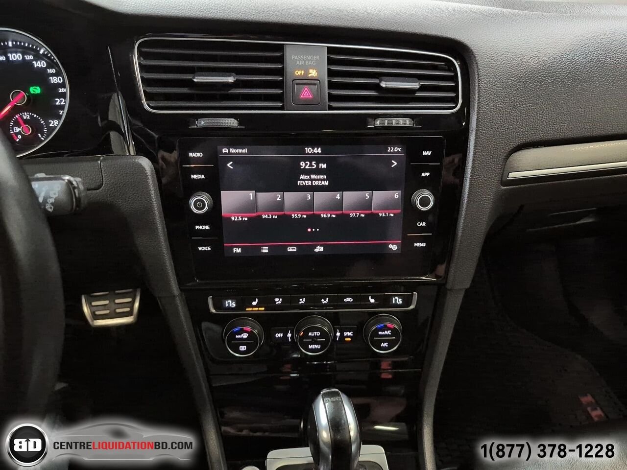 Volkswagen Golf GTI Autobahn transmission automatique | BD0380 2019 Noir Granby - photo #19