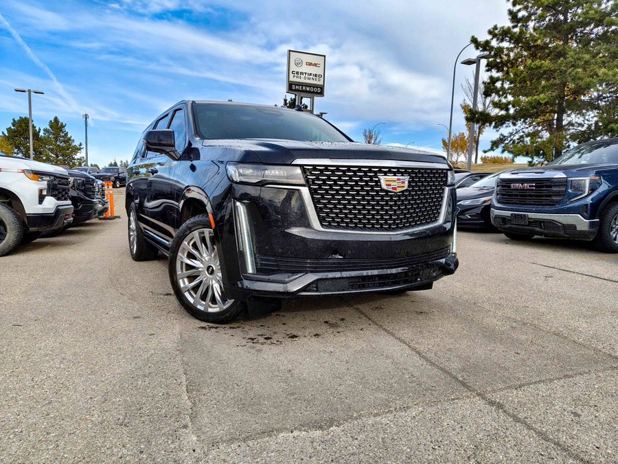 2021 Cadillac Escalade Premium Luxury 6.2L | 7 Passenger Seating Black