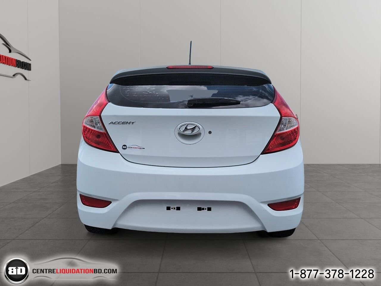 Hyundai Accent GLS | BD0416 2016 Blanc Granby - photo #6