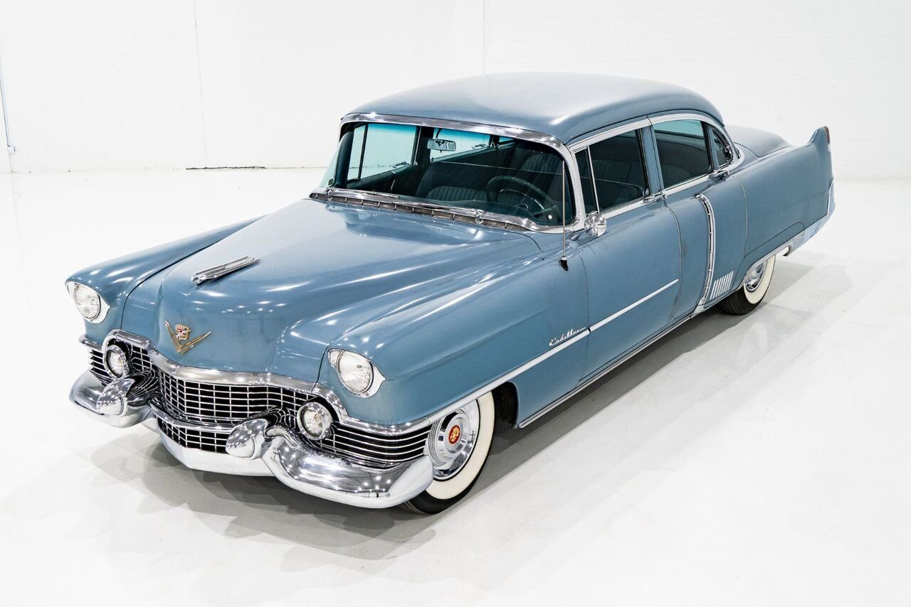 1954 Cadillac Fleetwood Unrestored fully original survivor **PRICE IN USD** Blue Montreal - photo #29