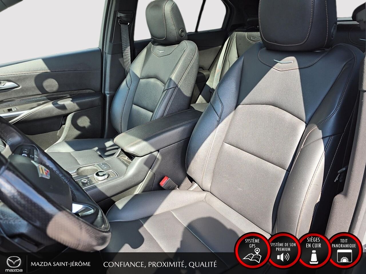 2023 Cadillac XT4 Sport | TOIT PANORAMIQUE | CUIR | AWD | SIÈGES AVANT ET ARRIÈRE CHAUFFANTS Grey Saint-Jérôme - photo #16