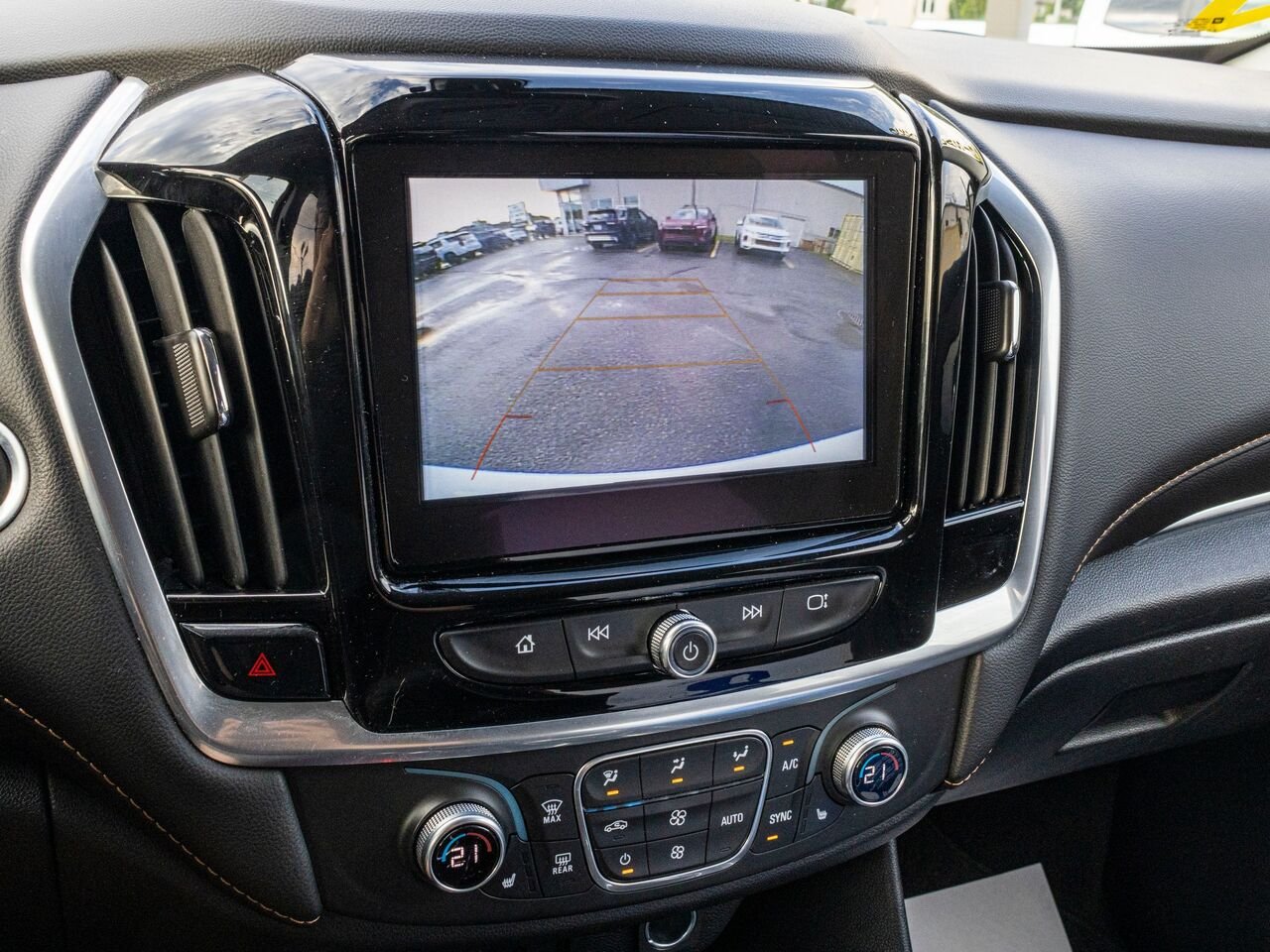 Chevrolet Traverse LT tissus 4 portes AWD 2019 Blanc Châteauguay - photo #16
