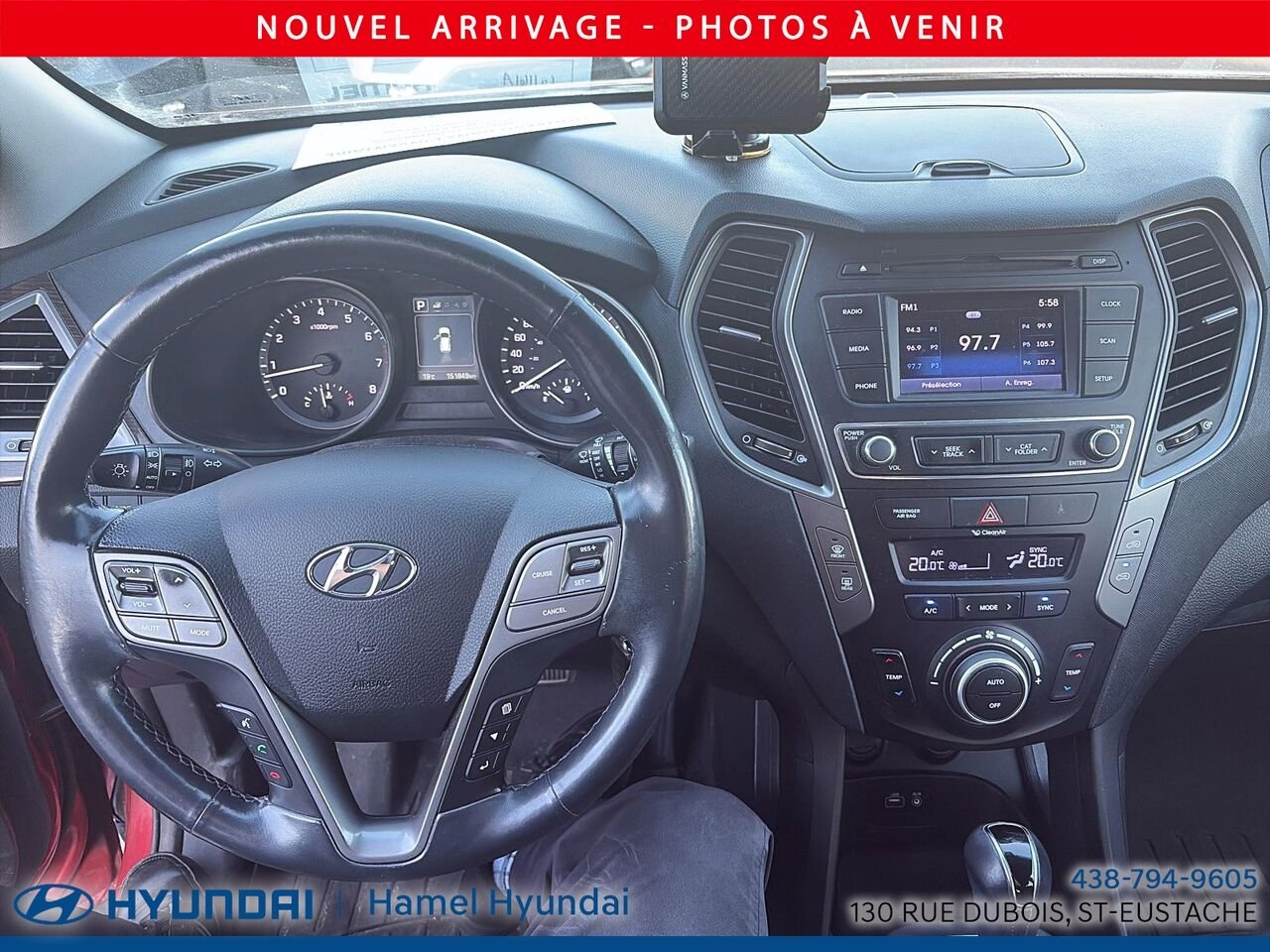Hyundai Santa Fe Sport 2017 Rouge Saint-Eustache - photo #13