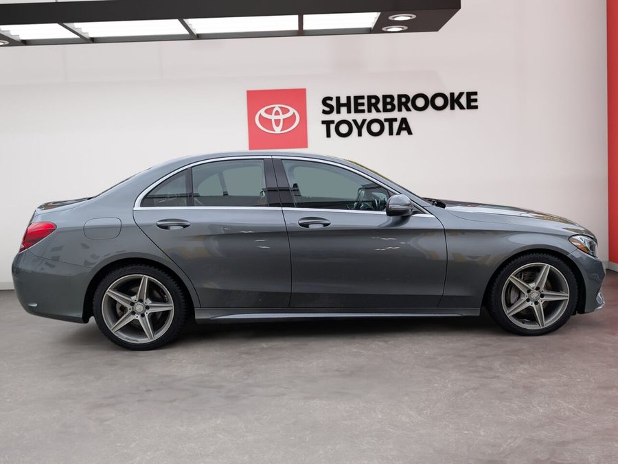 Mercedes-Benz Classe-C C-CLASS C300/SIÈGES CHAUFFANTS ET EN CUIR/AC BIZONE/CAMÉRA DE RECUL 2017 Gris