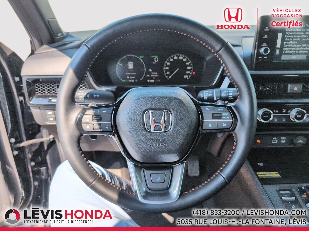 2025 Honda CR-V Touring Hybride AWD Touring Traction Intégrale Black Lévis - photo #20