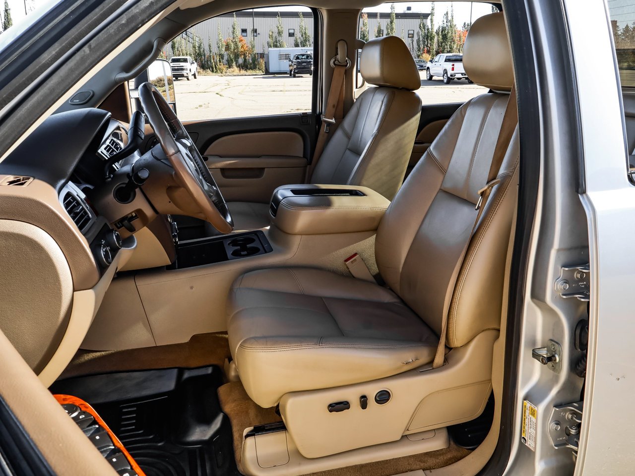 2011 Chevrolet Silverado 3500HD 4WD Crew Cab 167 LTZ Grey Sherwood Park - photo #13