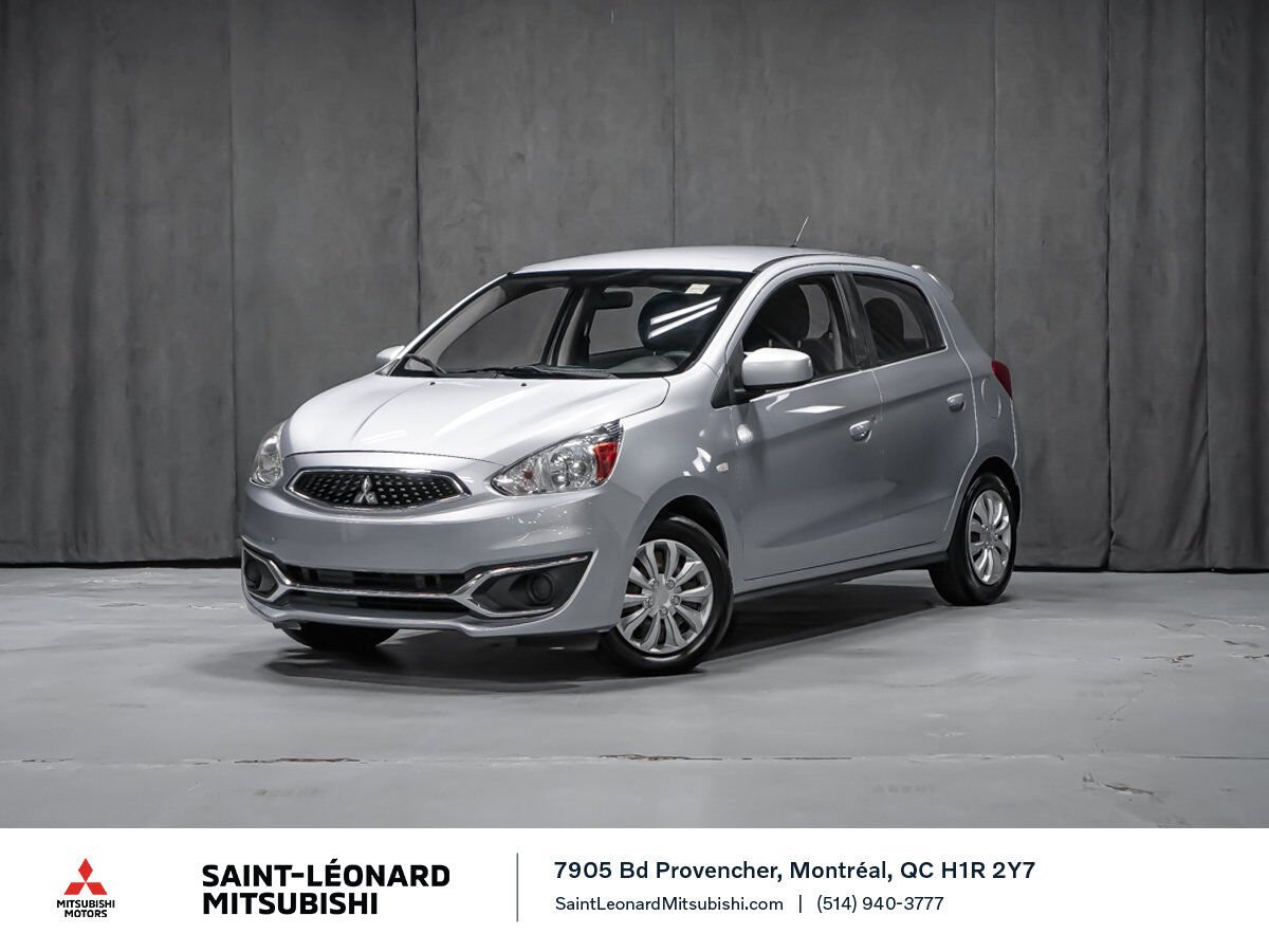 2018 Mitsubishi Mirage ES Silver Montreal - photo #0