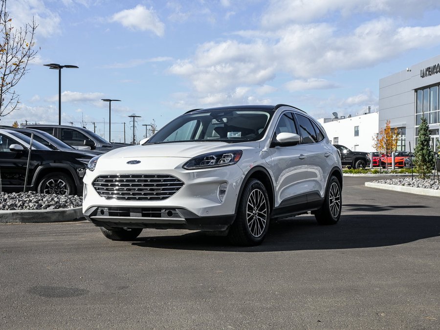 2022 Ford Escape Titanium Plug-In Hybrid PHEV 650A FWD 2.5L | Panoramic Sunroof White