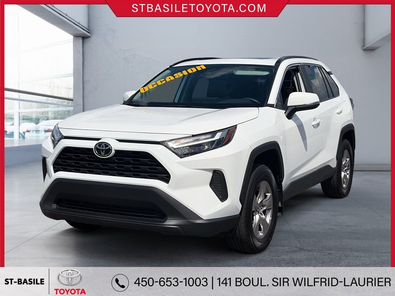 Toyota RAV4 2025 Blanc Saint-Basile-le-Grand - photo #0