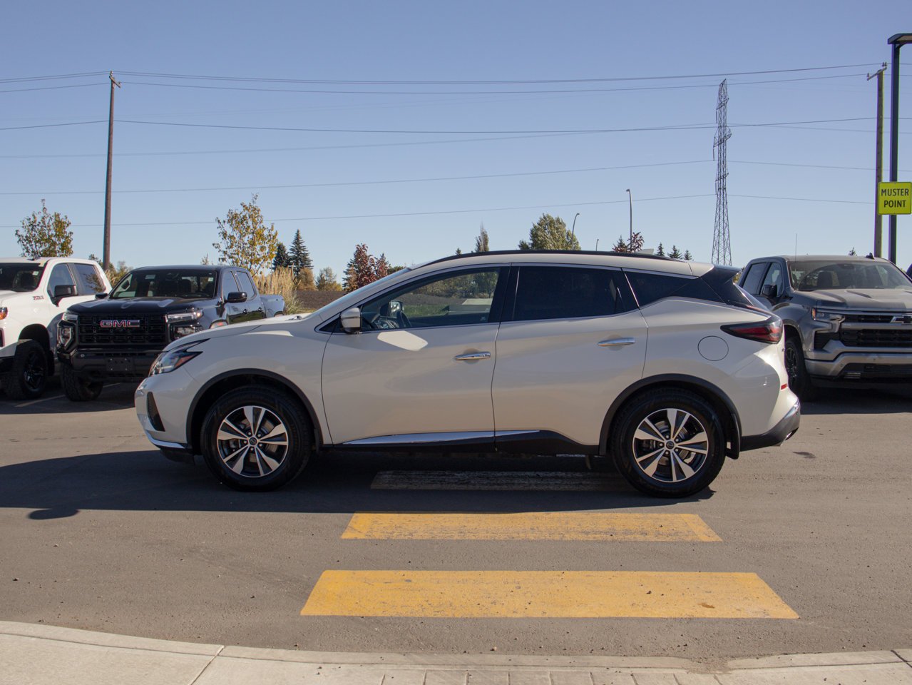 2024 Nissan Murano AWD SV White Sherwood Park - photo #6