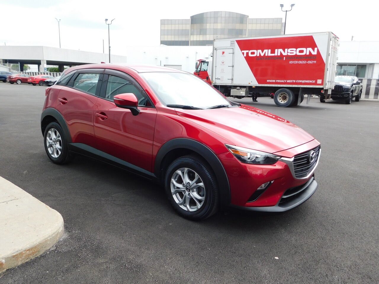 2019 Mazda CX-3 GS TI BA Red Gatineau - photo #2