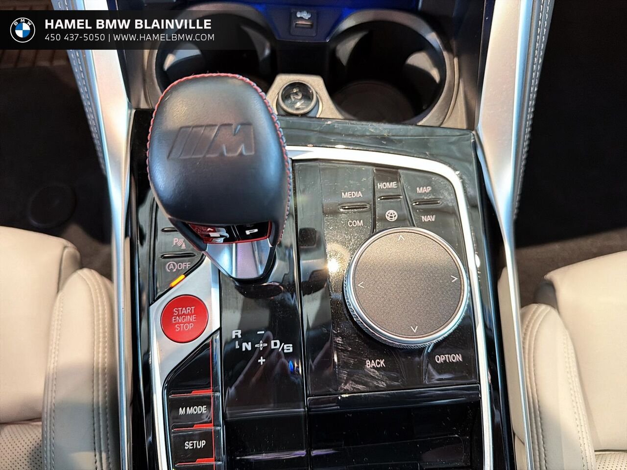 BMW M4 Competition M xDrive cabriolet 2022 Noir Blainville - photo #16