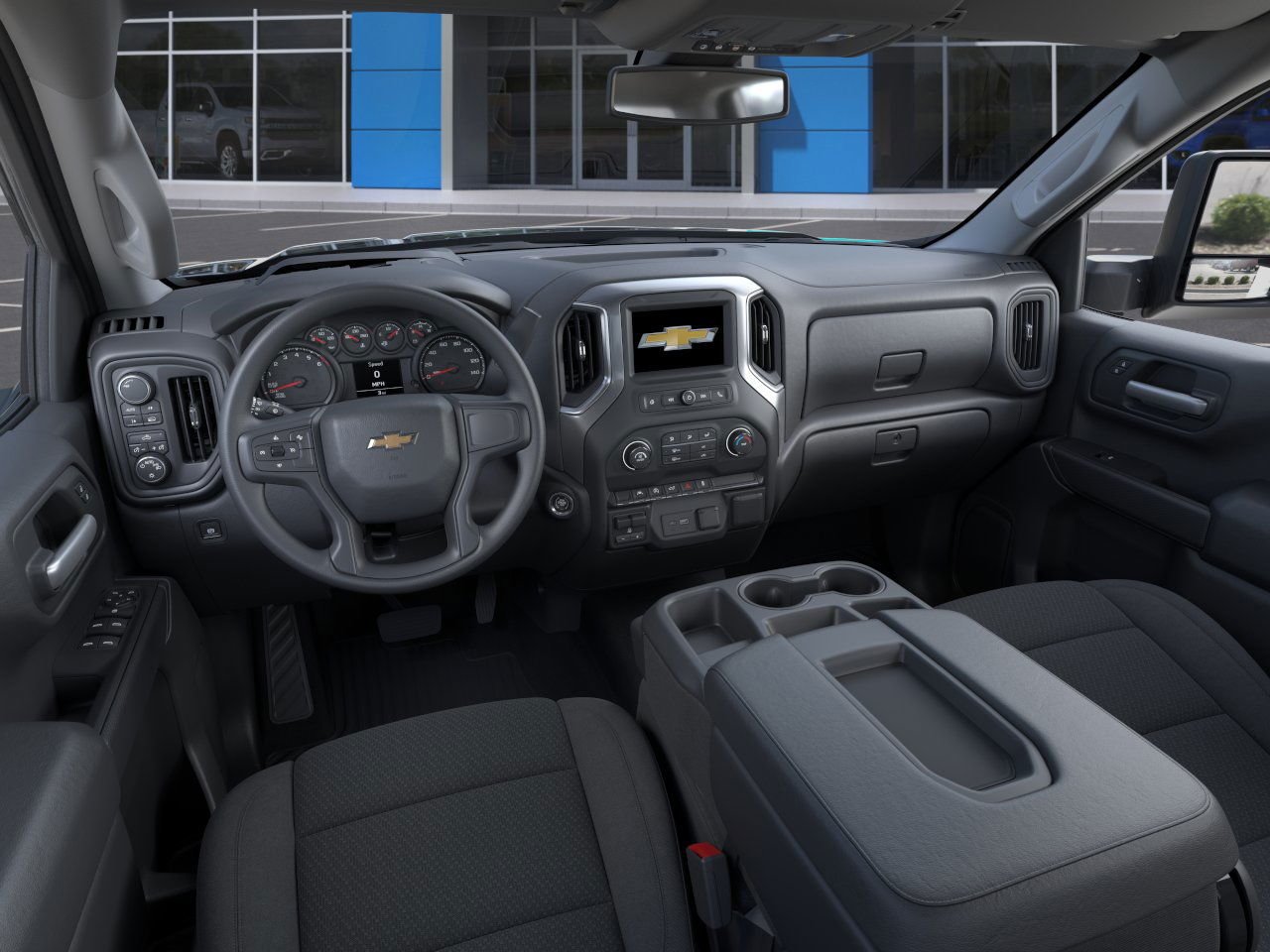 2025 Chevrolet Silverado 1500 Camion de travail Black Saint-Eustache - photo #14